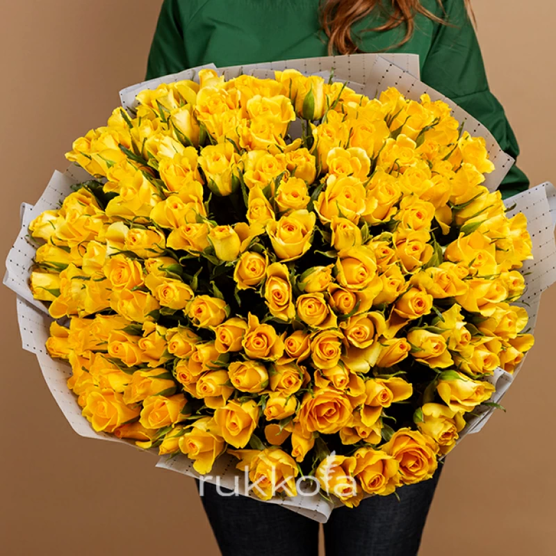 151 желтая роза (Кения)