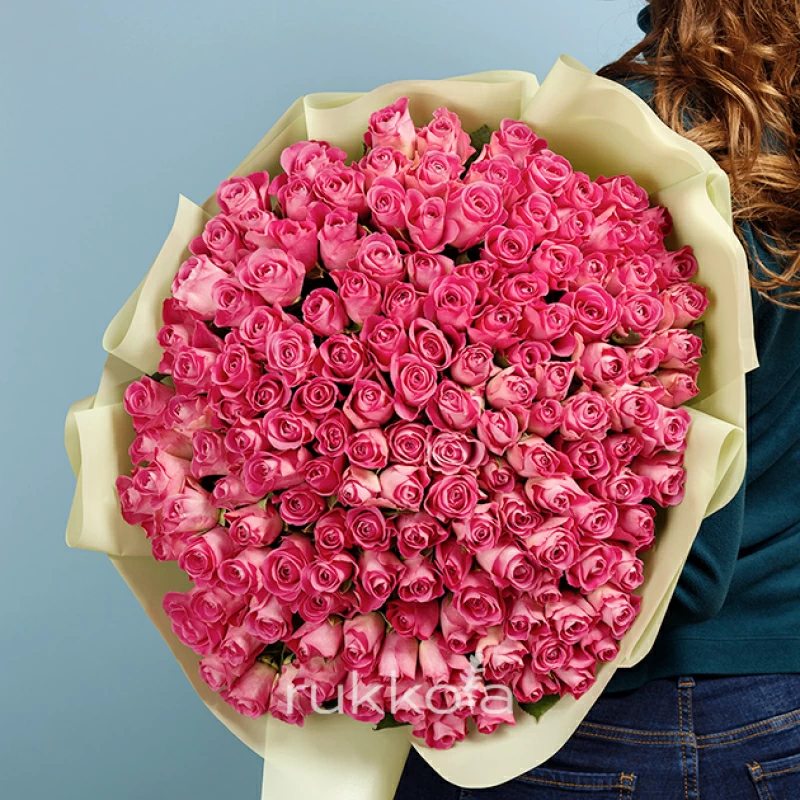 151 розовая роза (Кения)