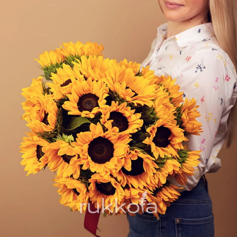 25 подсолнухов