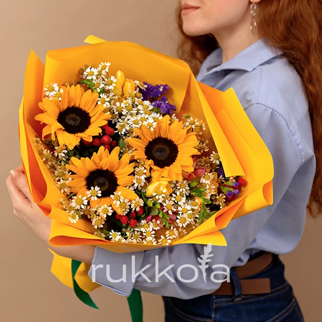 Букет Золотце