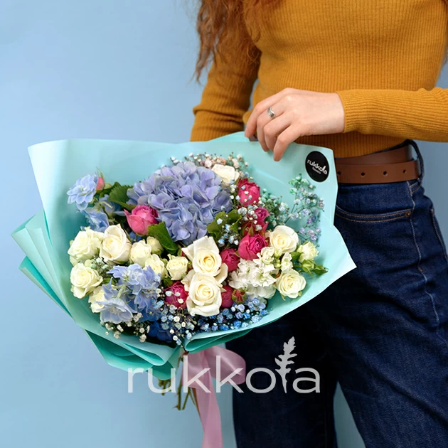 Букет Голубой Закат