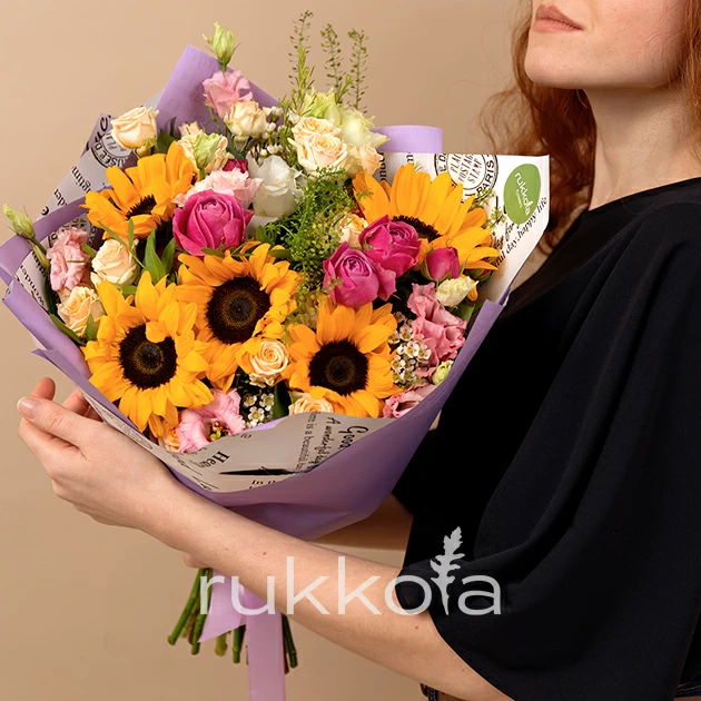 Букет Яркий лучик